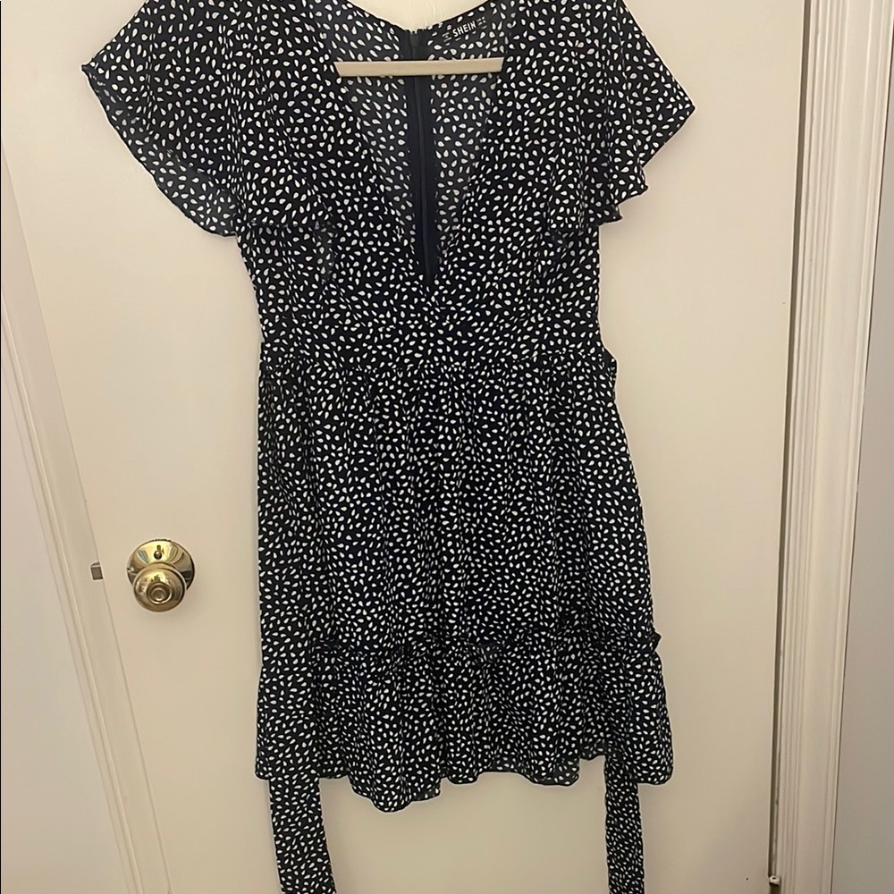 Stylish Black and White Kids Dress